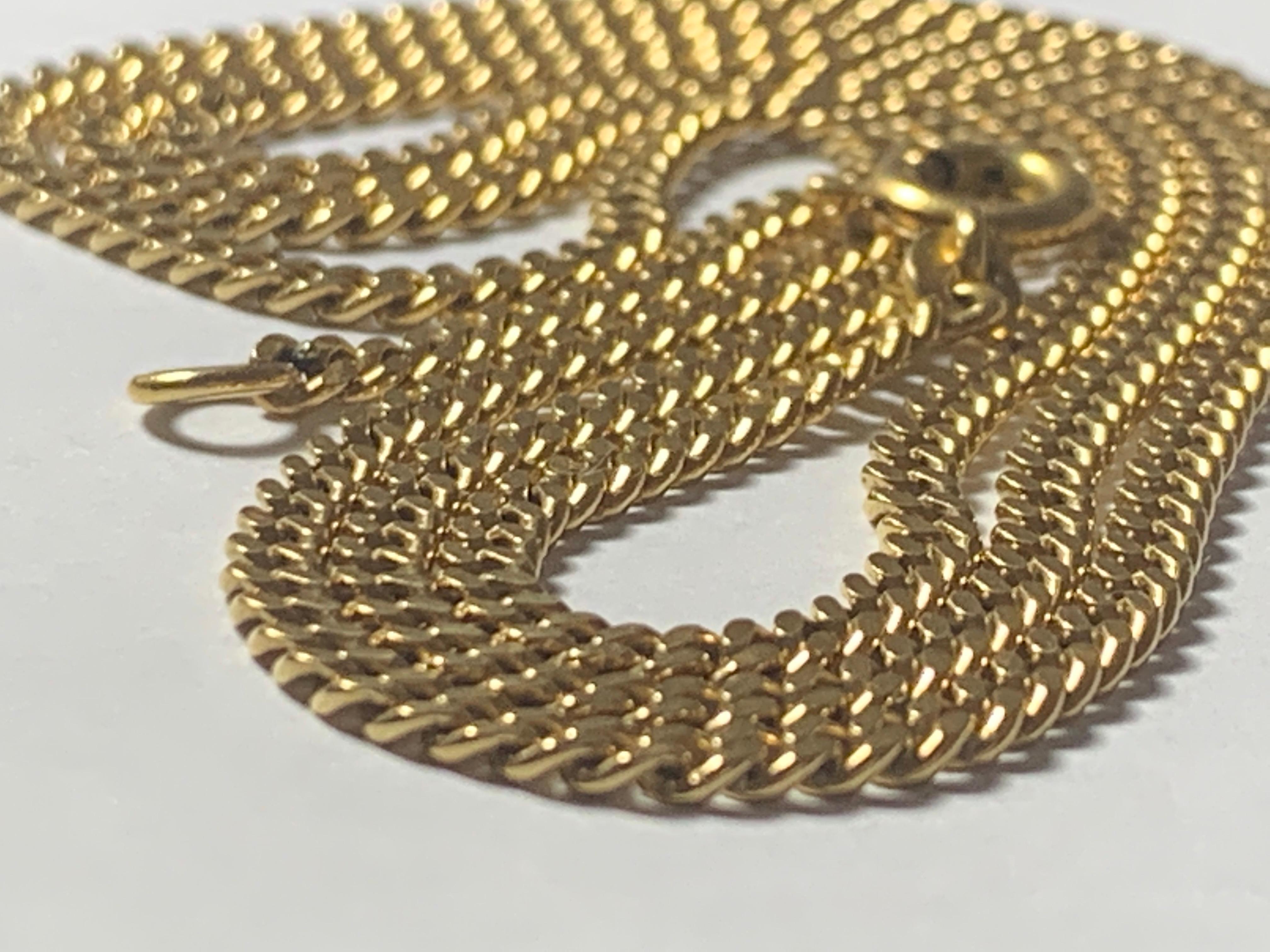 Stunning
18ct 750 Gold Vintage Chain 
Length 24.2
