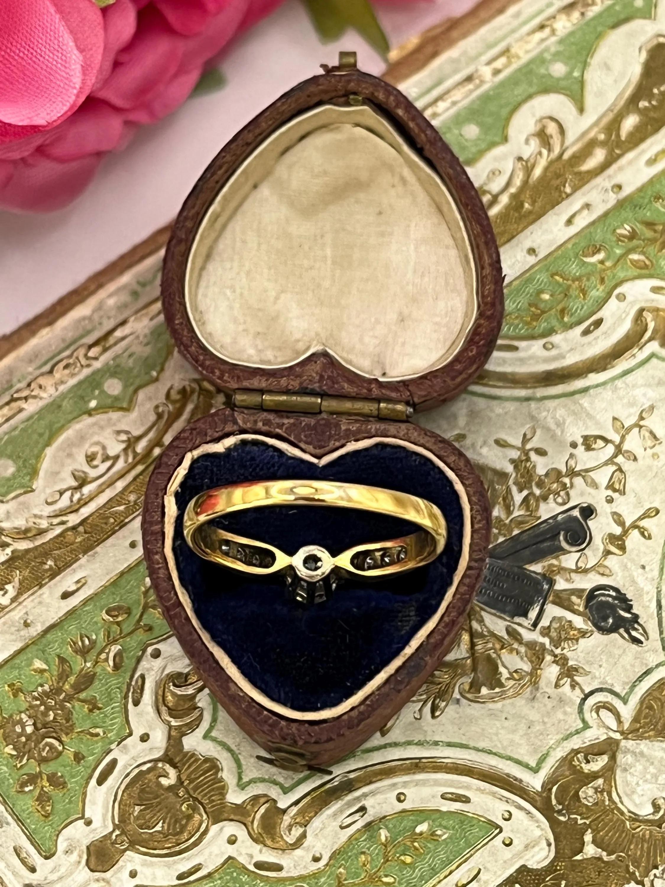 Vintage 18ct Yellow Gold 0.40 Carat Diamond Single Stone Ring Hallmarked 1989 For Sale 1