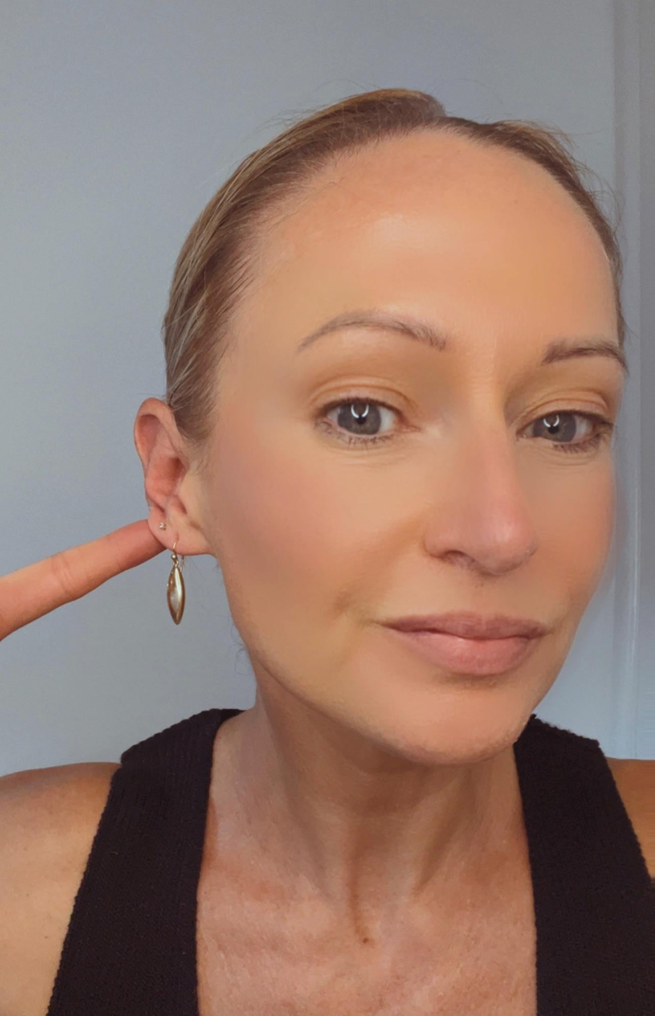 Boucles d'oreilles pendantes Torpedo en or jaune 18ct, années 1940 en vente 1