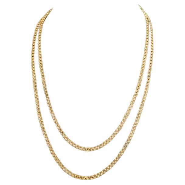 Introducing a true statement piece that exudes luxury and elegance - an 18ct yellow gold necklace weighing a substantial 36 grams. This exquisite necklace is crafted with the utmost attention to detail, showcasing the finest craftsmanship and