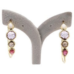 Vintage 18K 750 Solid Yellow Gold IPPOLITA Hoop Earrings