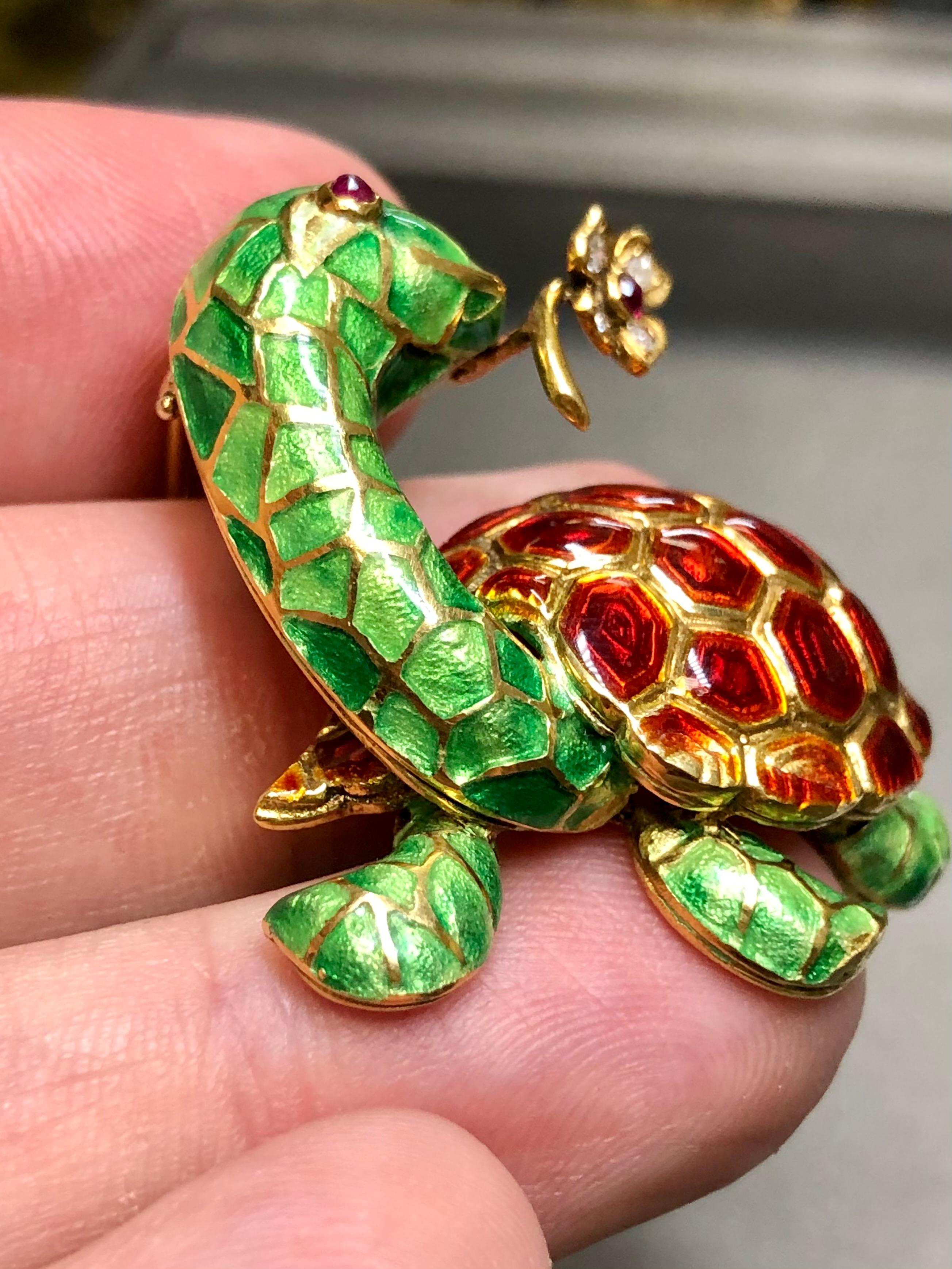 masonic turtle pin