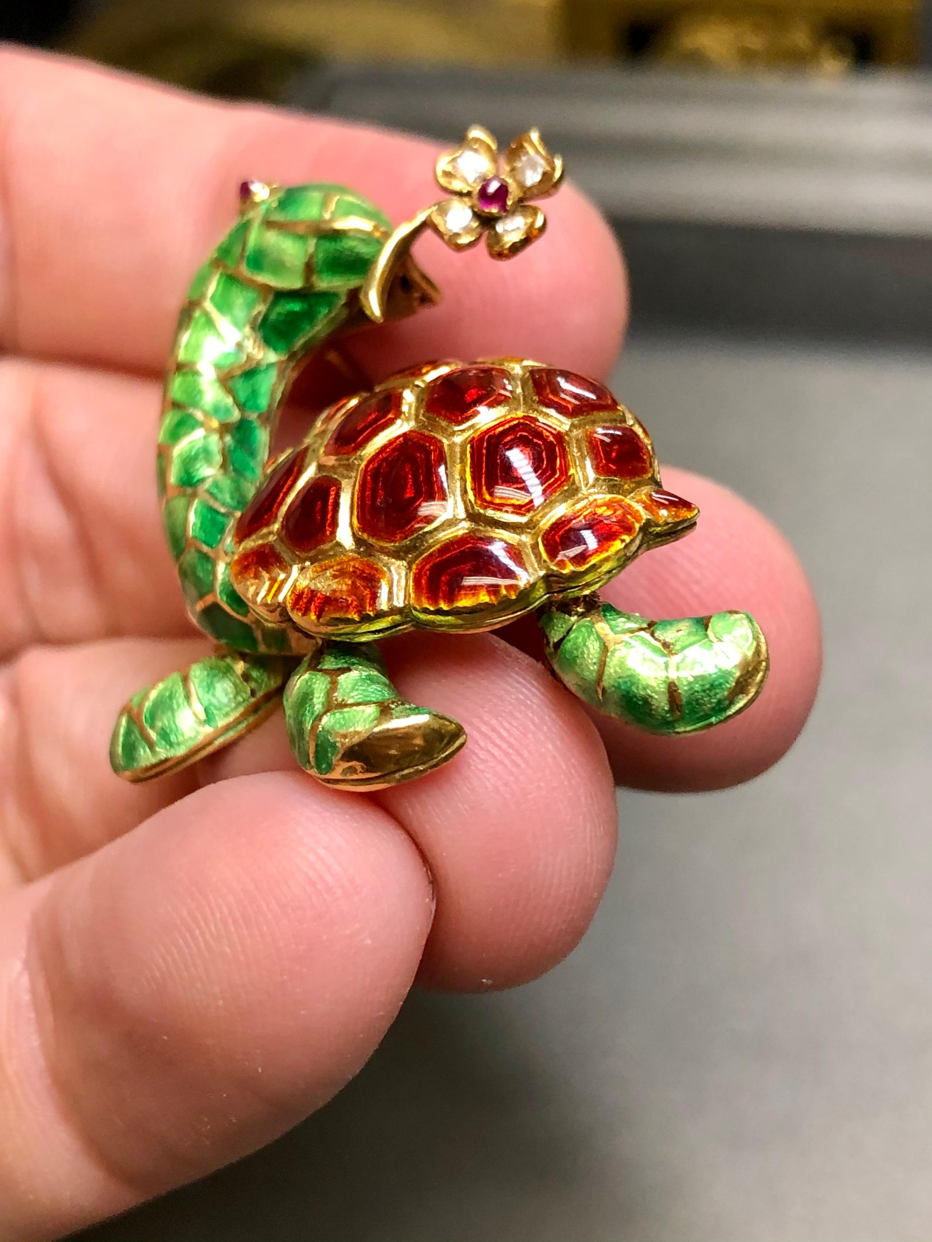 masonic turtle pin