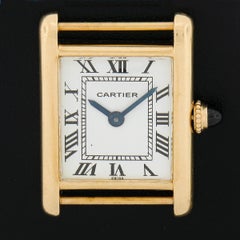 Vintage 18k Gold 20mm Cartier Tank & Audemars Piguet Watch & Deployant Buckle