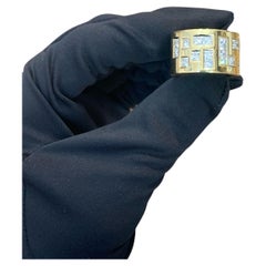 Vintage 18k Gold 3.0 Carats Diamond Maze Ring