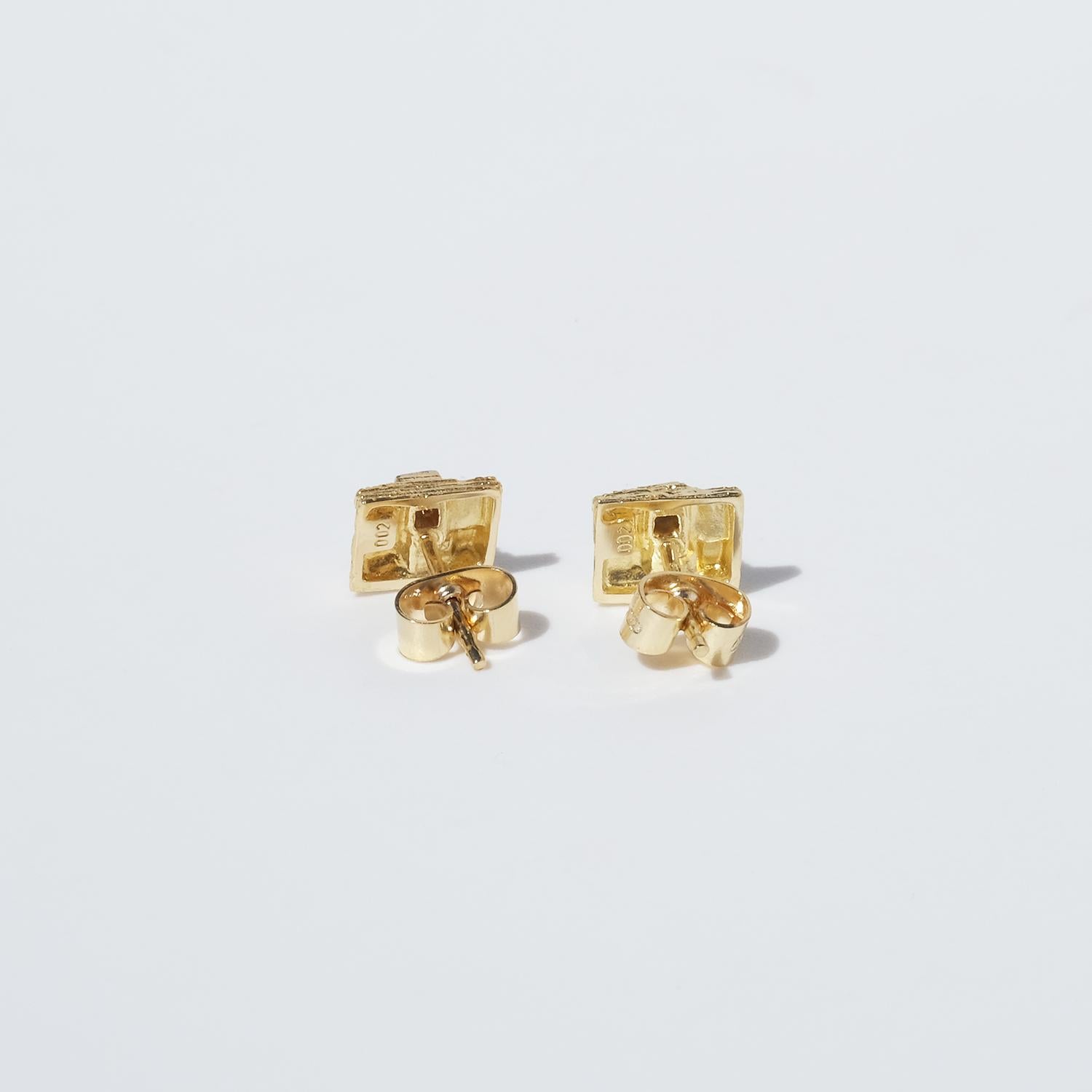 Vintage 18K Gold and Diamond Earrings “Thai Earrings” by Lapponia für Damen oder Herren im Angebot