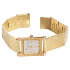 Link d'horloge vintage en or 18 carats fabriqué en 1954 par Wiwen Nilsson