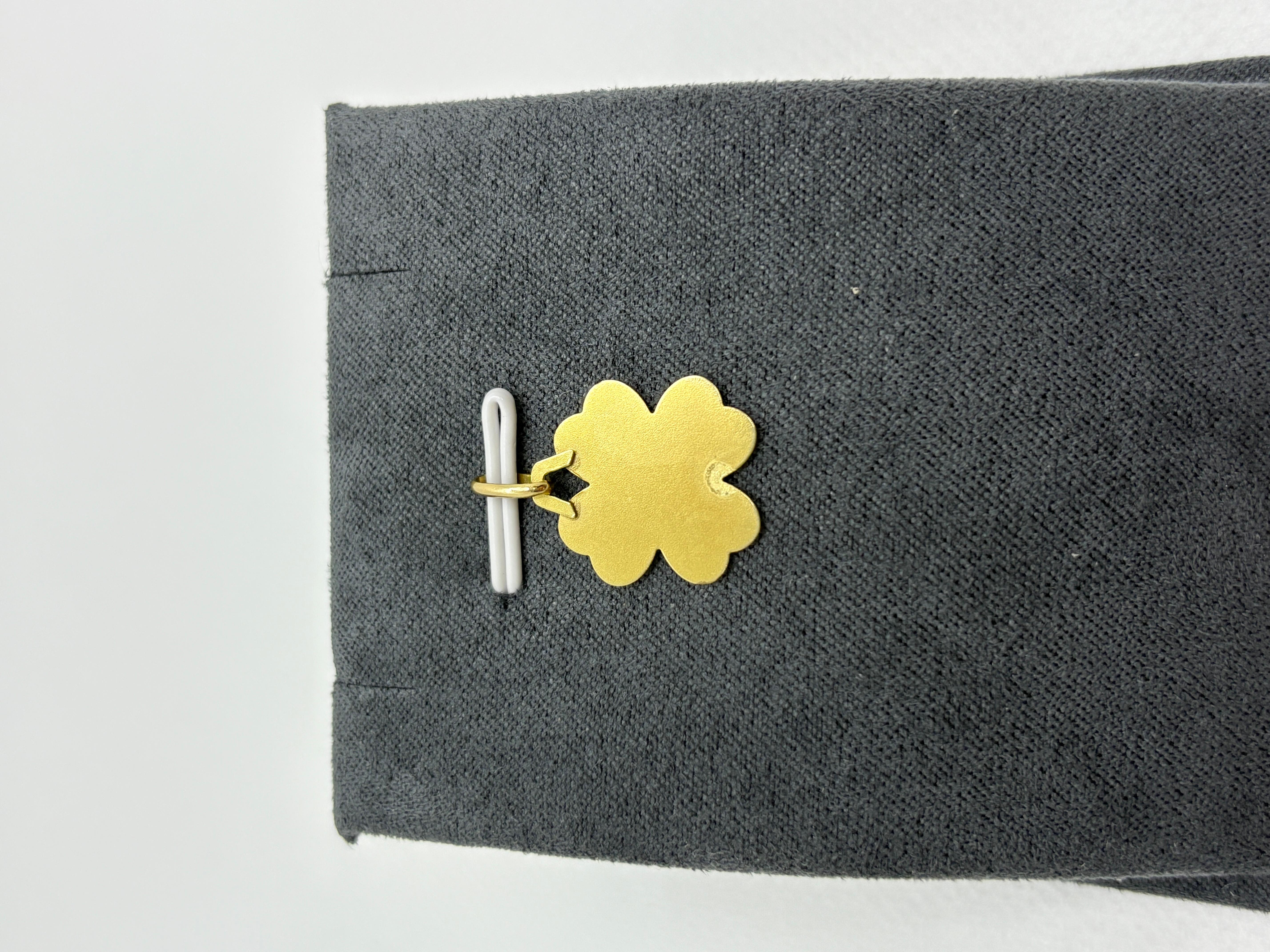 Vintage 18k Gold Four-Leaf Clover 