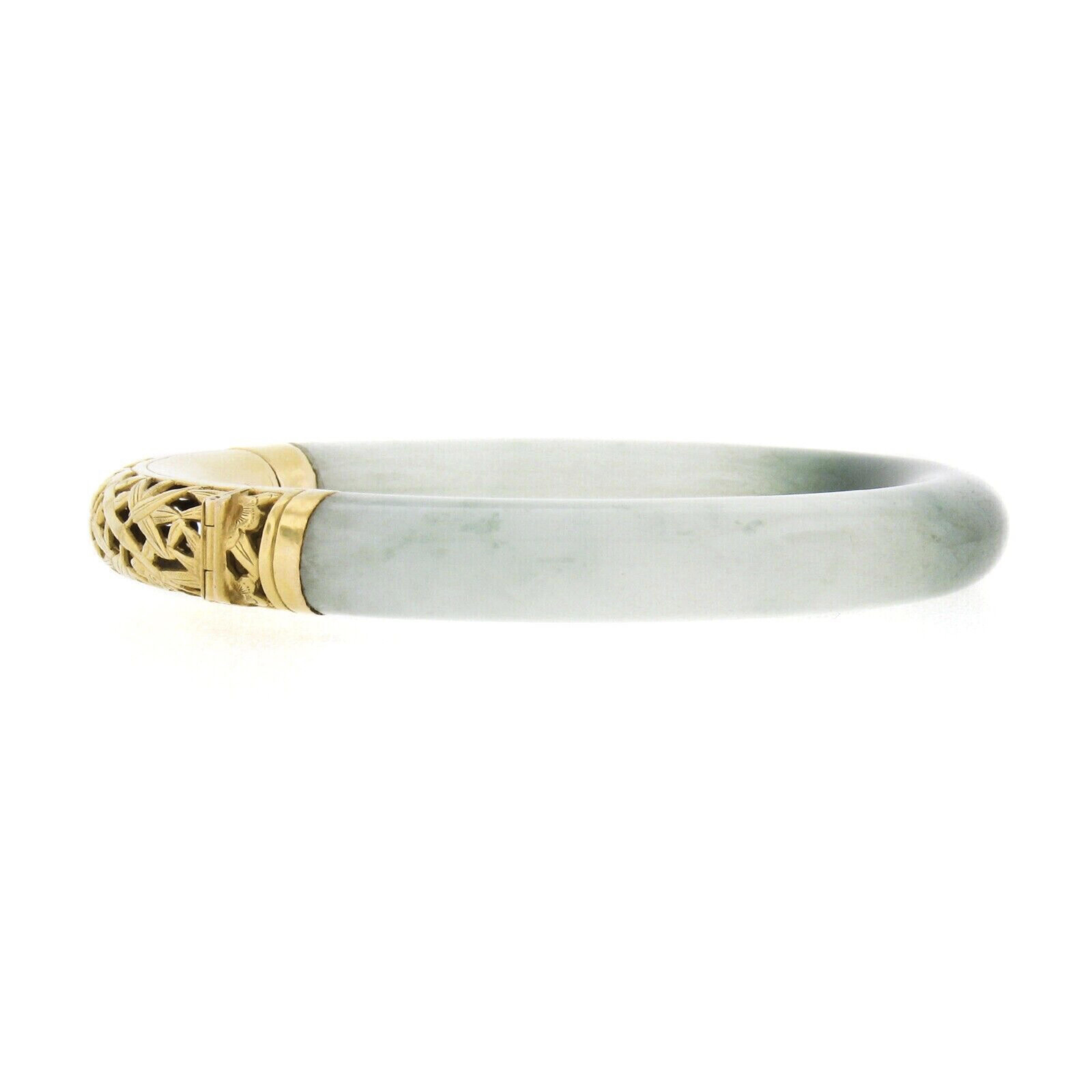 jade bracelet with gold