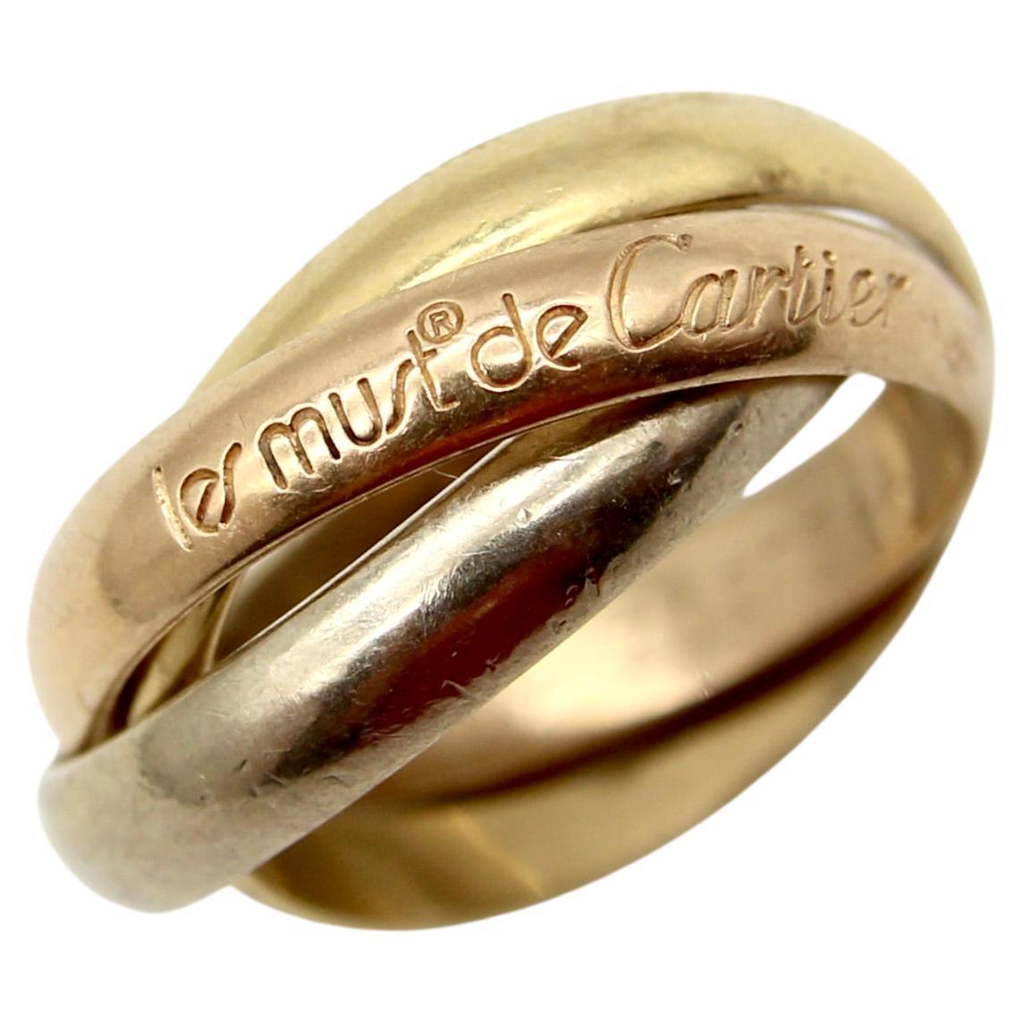 Les must de cartier trinity ring best sale