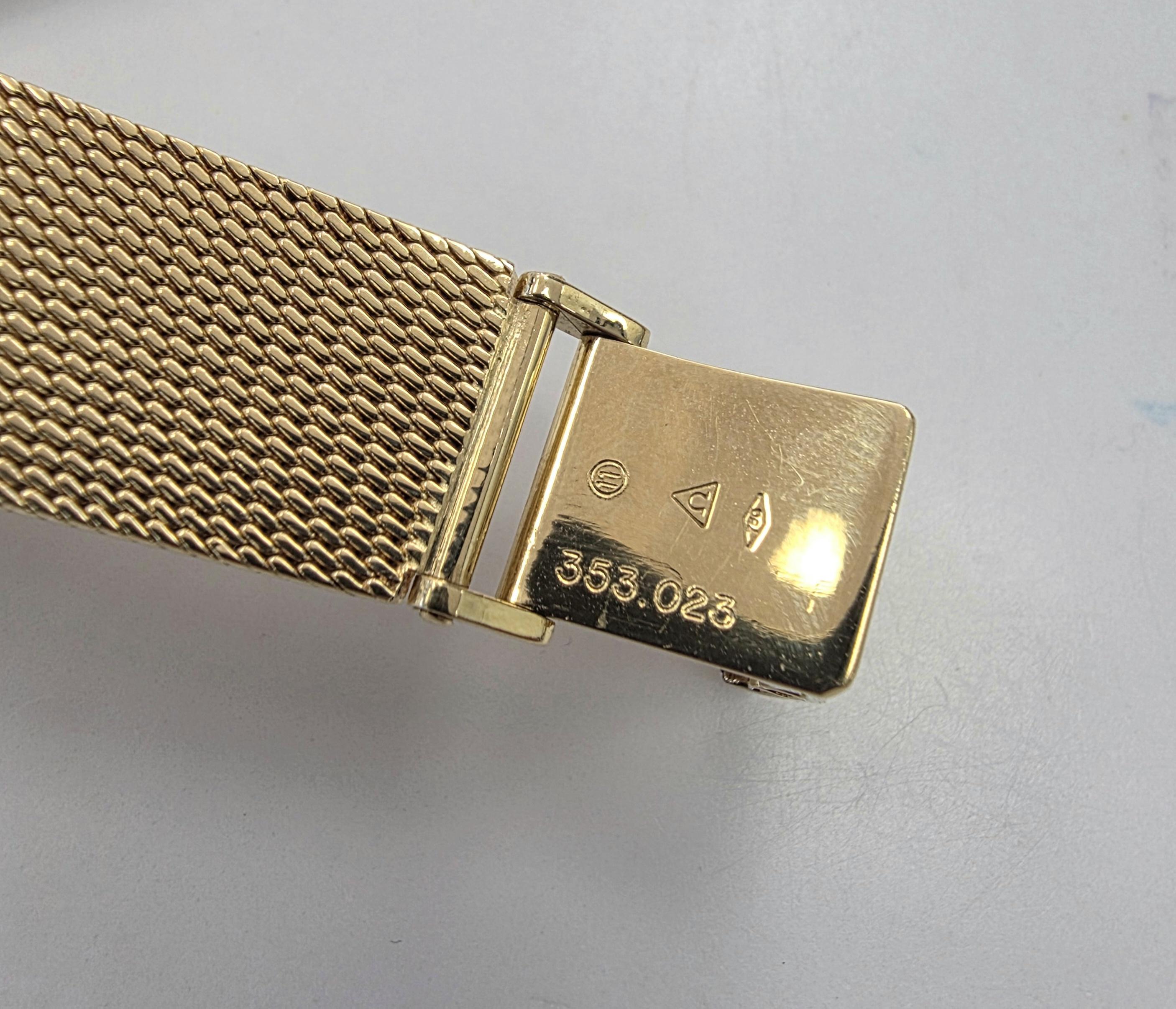 Orologio cronometro Omega Constellation d'epoca in oro 18 carati in vendita 1