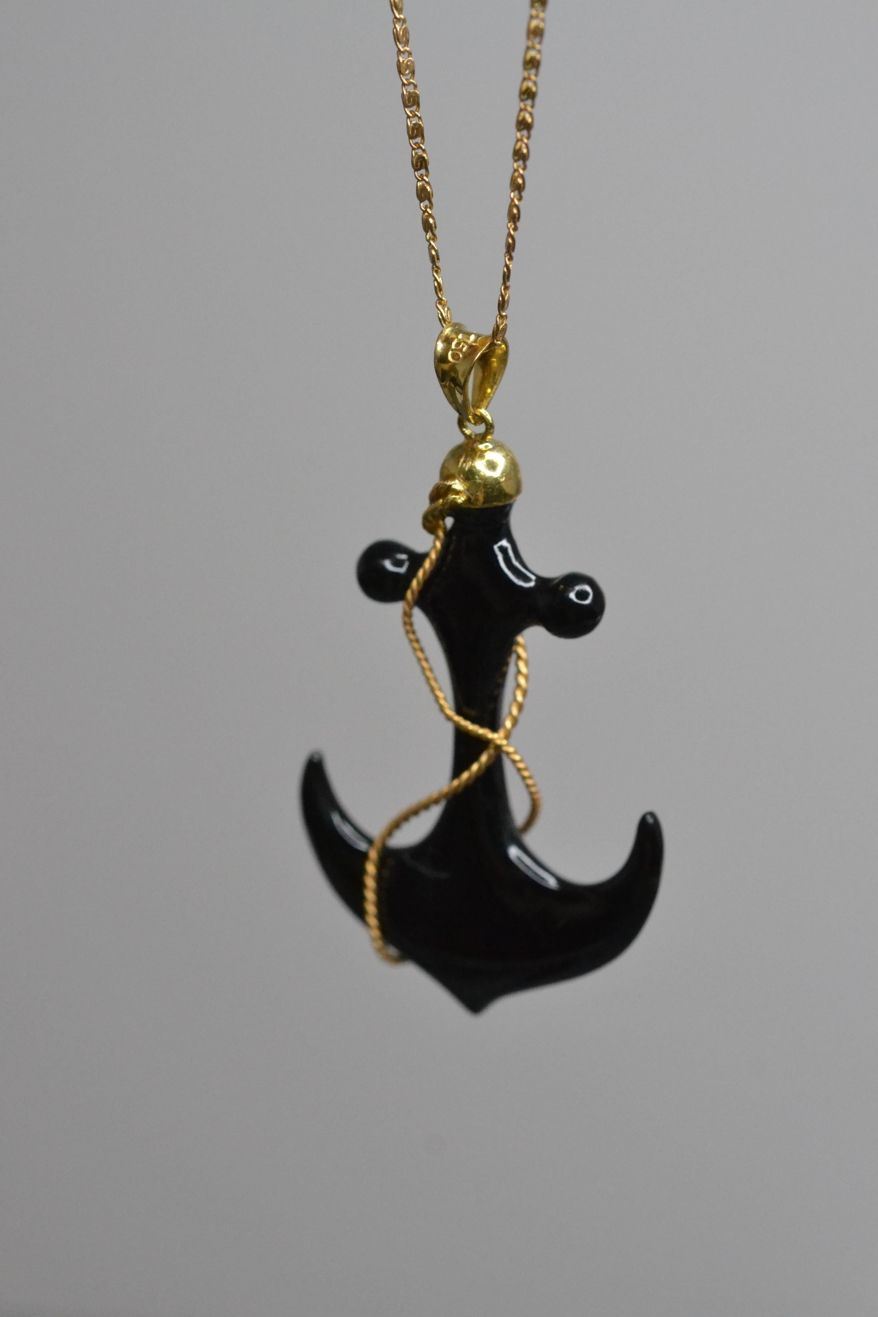 mens black coral pendant designs