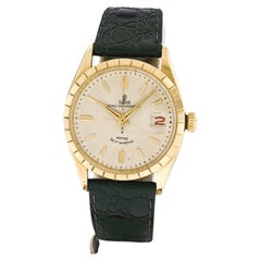 Vintage Oro 18k Rolex Tudor Prince Oysterdate Rotor Reloj Automático Logo Rosa
