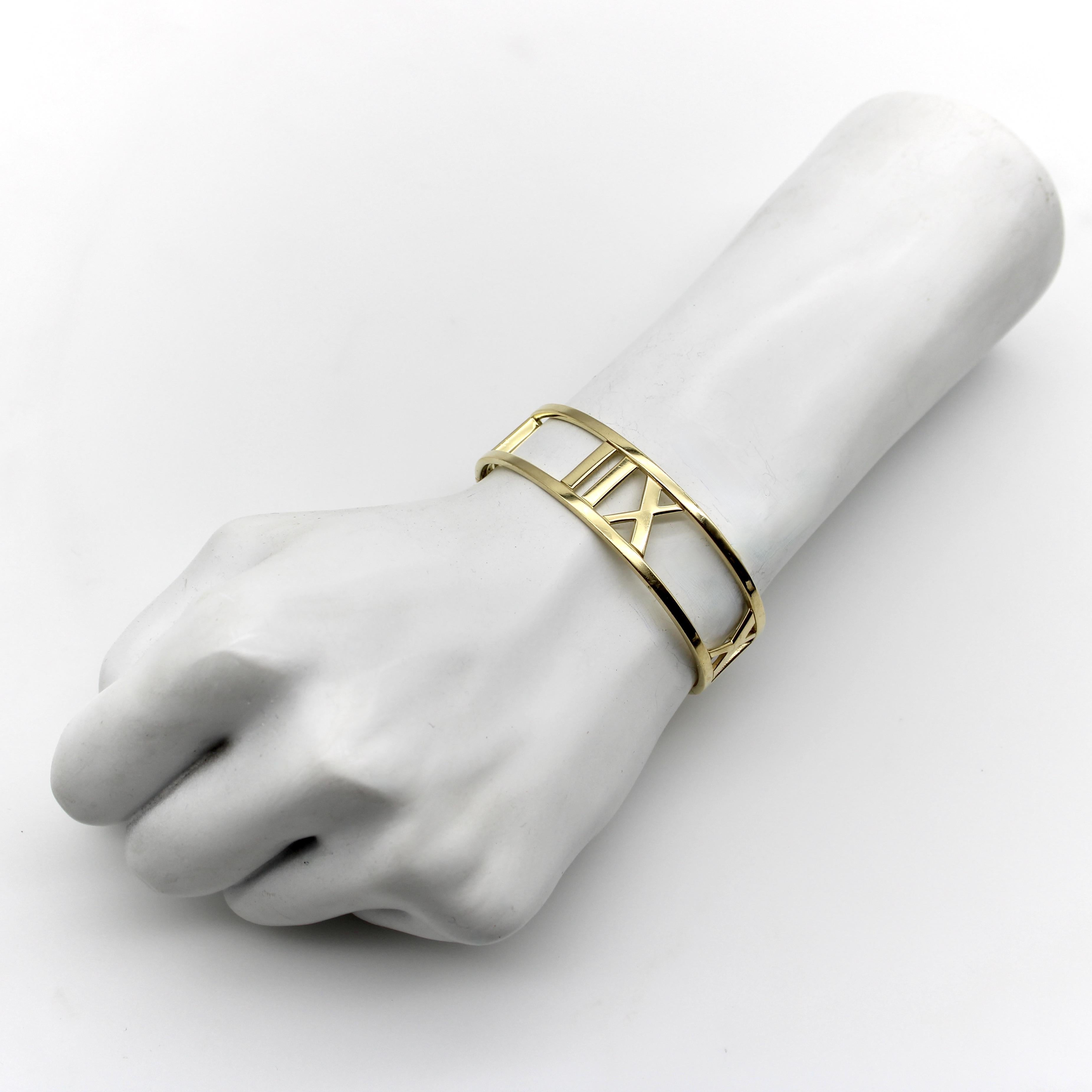 Golding & Co. d'epoca in oro 18 carati. Bracciale Atlas in vendita 6