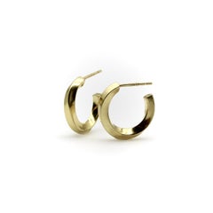 Vintage 18K Gold Tiffany & Co. Classic Twisted Hoop
