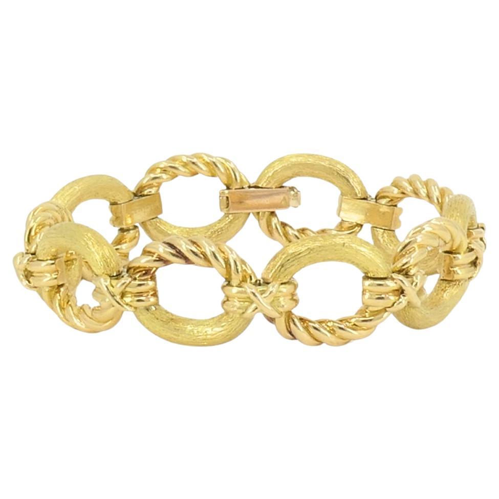 Vintage Golding Co. Tiffany & Co. Schlumberger Bracelet Rope Design