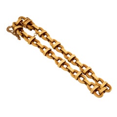 Vintage 18k Link Bracelet