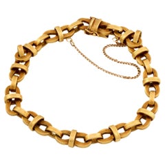 Vintage 18k Link Bracelet