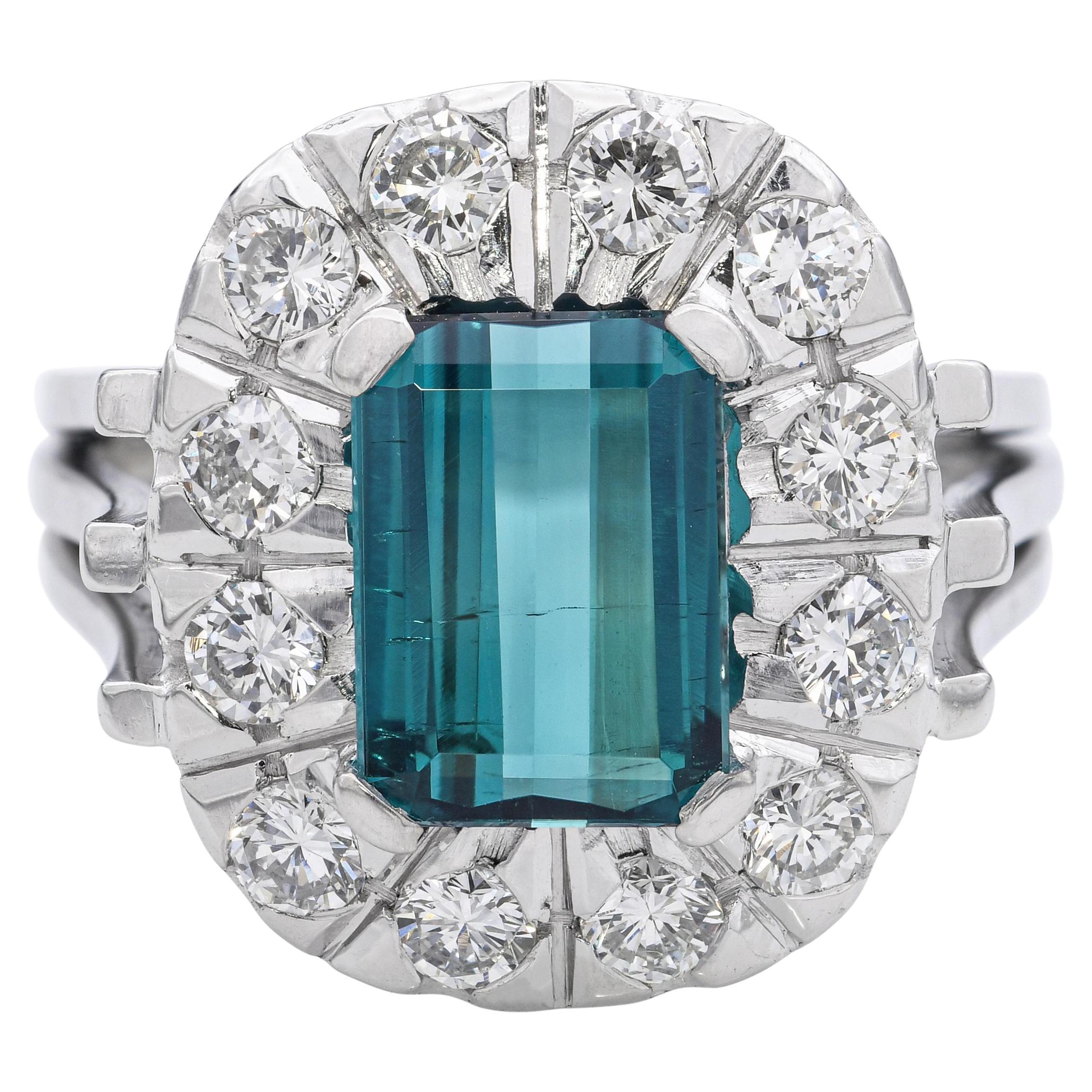 Indicolite Rings