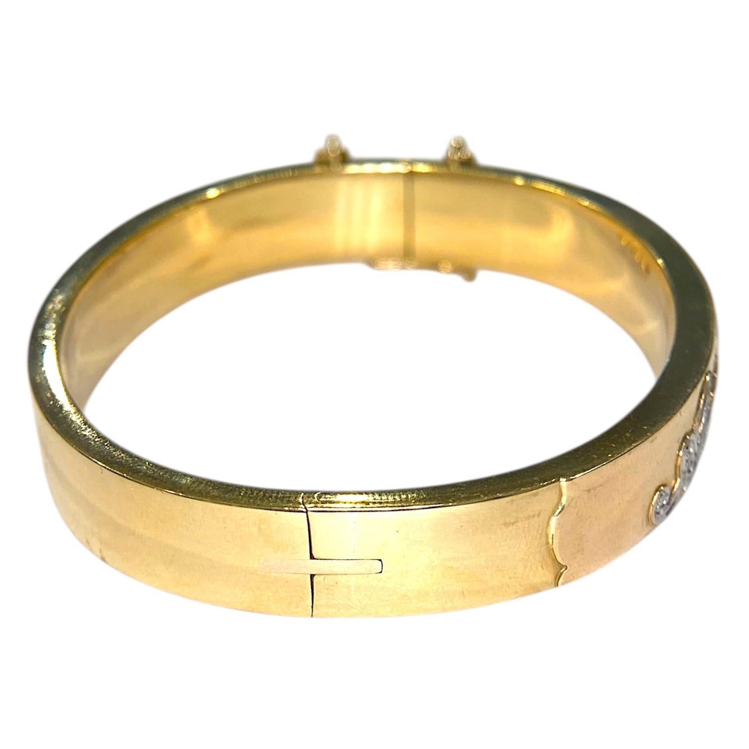 Taglio brillante Bracciale con diamanti 