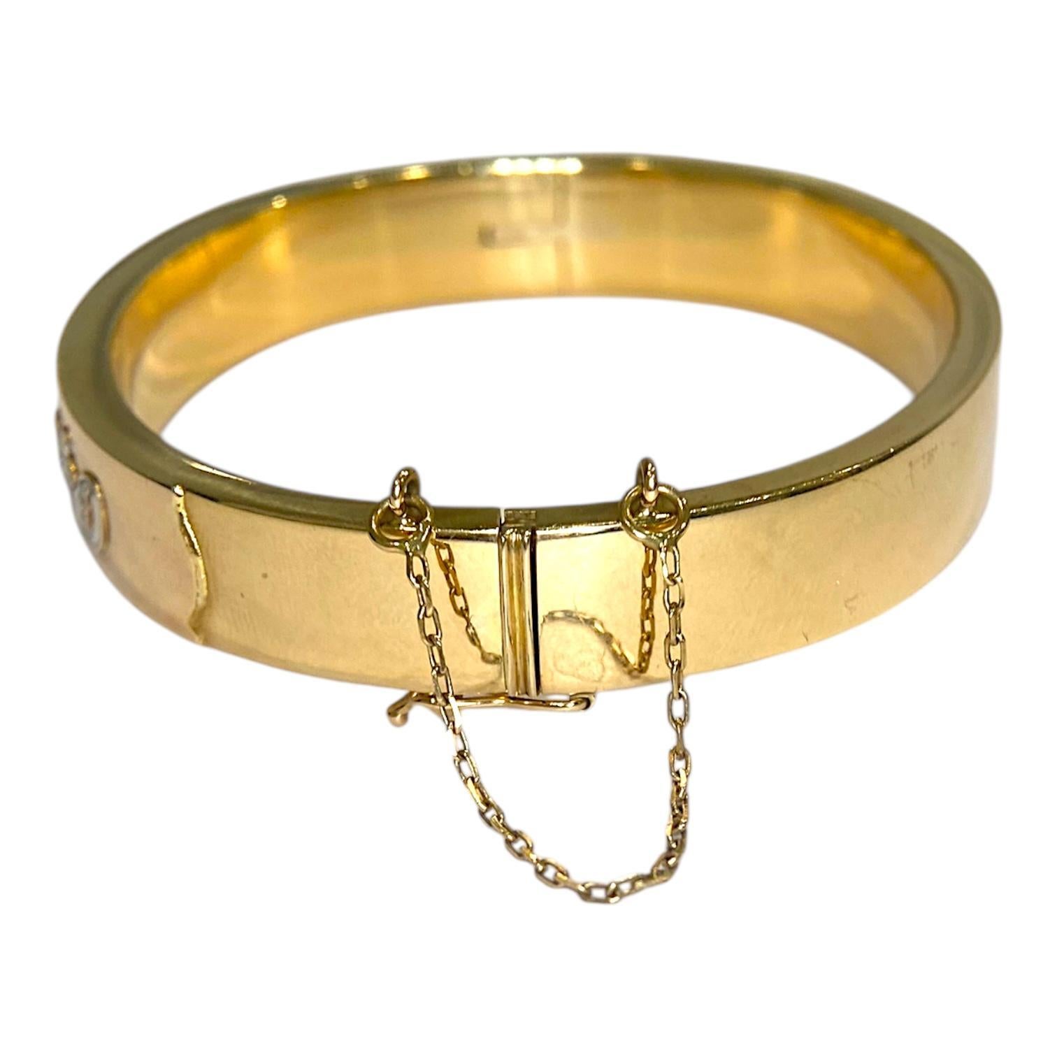 Bracciale con diamanti 