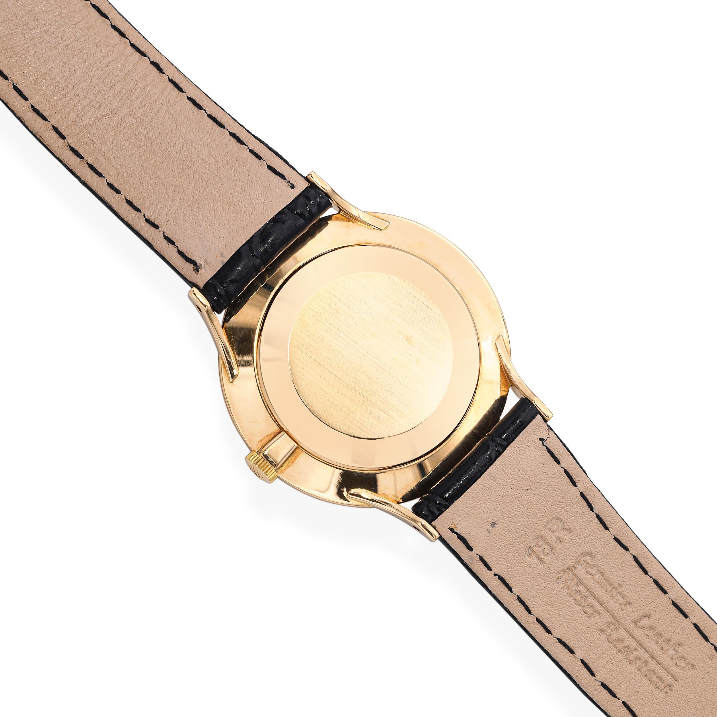 Vintage Oro Amarillo 18k 1964 Patek Philippe Calatrava Ref. 3484 Reloj de caballero en venta 3