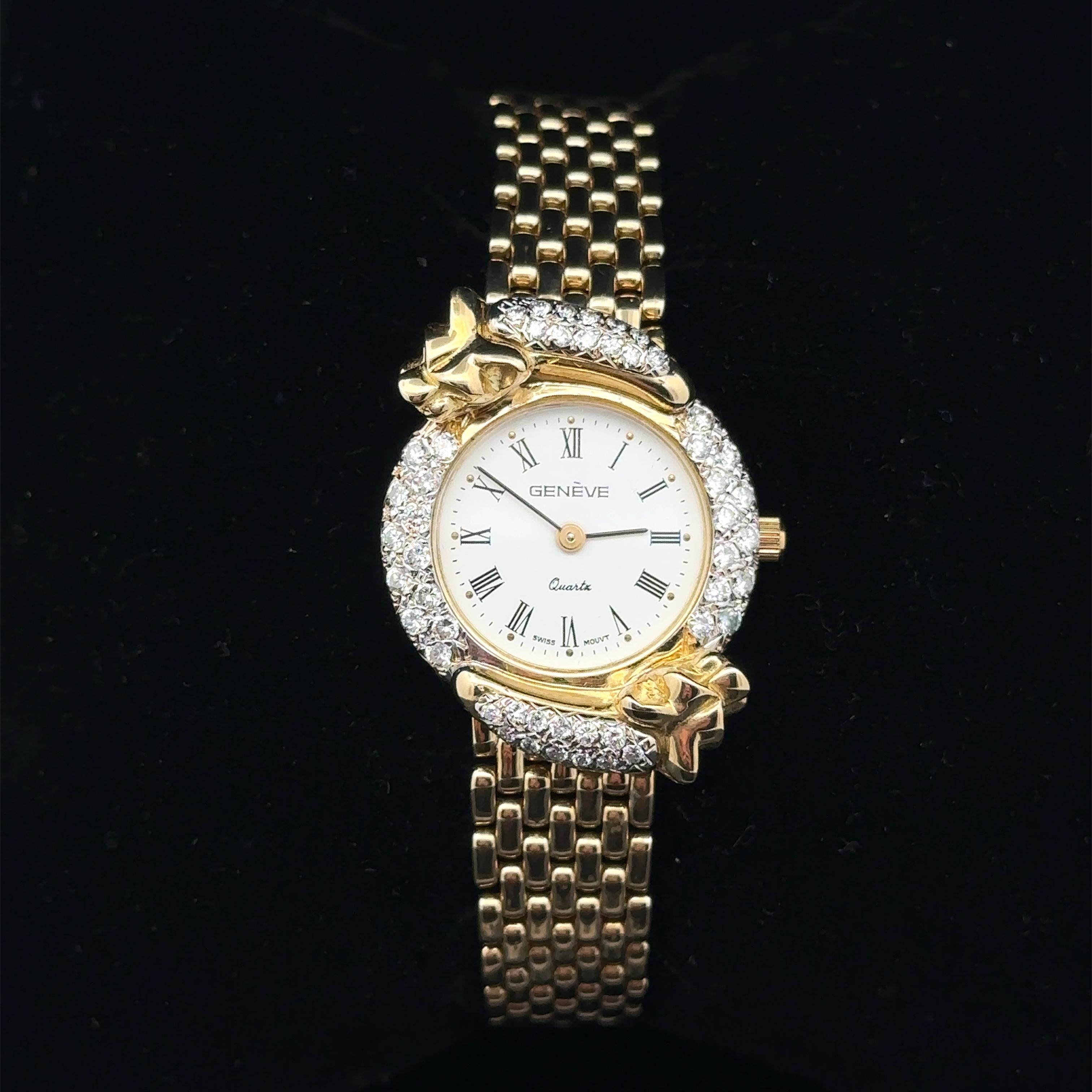 
Uhrmacher: Geneve
Uhrwerk: Quarz - Batteriebetrieben - Swiss Made
MATERIAL des Gehäuses: Massives 18k Gelbgold
Gehäusebreite: 24 mm (ohne die Krone)
Gehäusehöhe: 32 mm (gemessen von beiden Enden der Panther) 
Armbänder:	Massives 18k Gelbgold
Länge