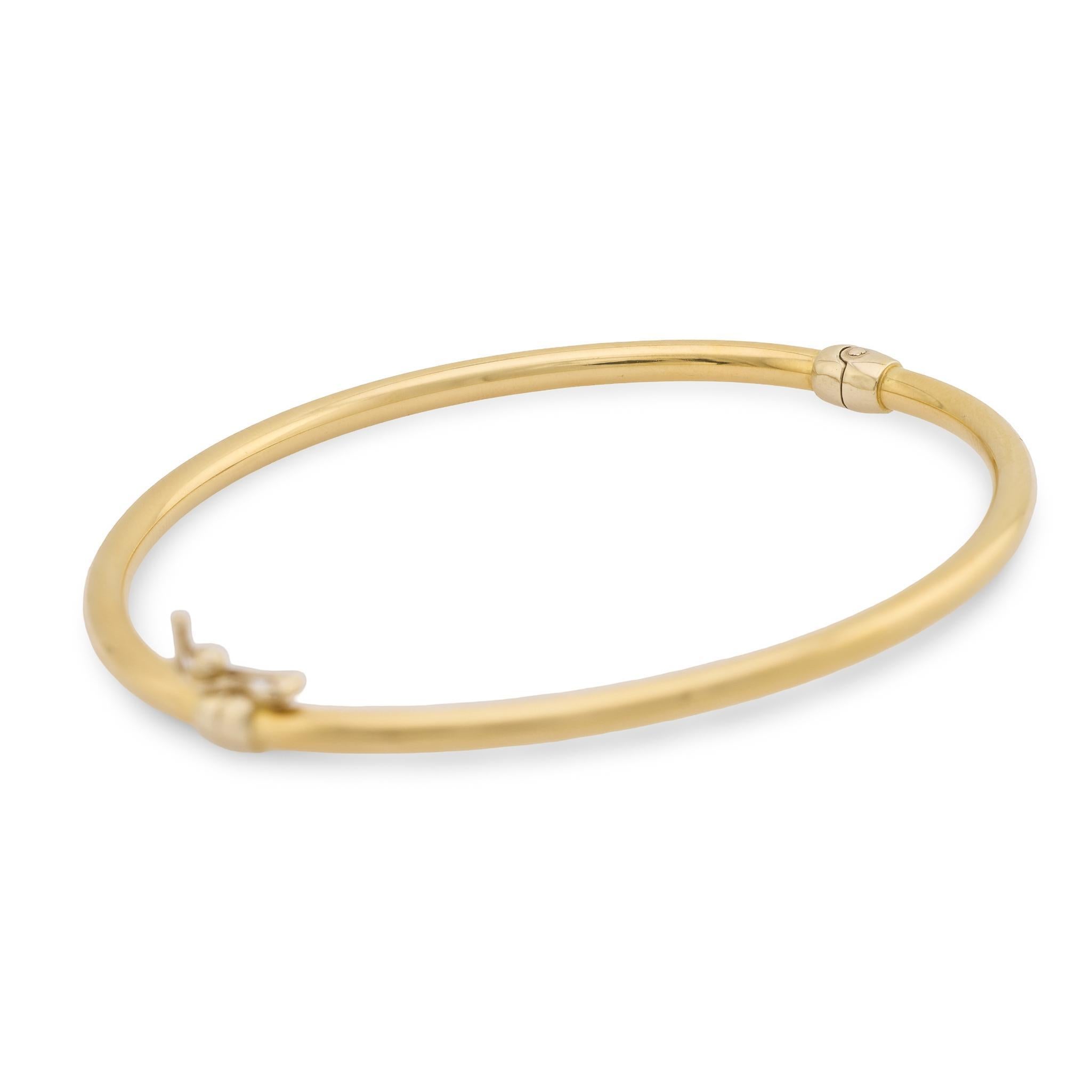 Bracelet vintage en or jaune 18k Bon état - En vente à Beverly Hills, CA