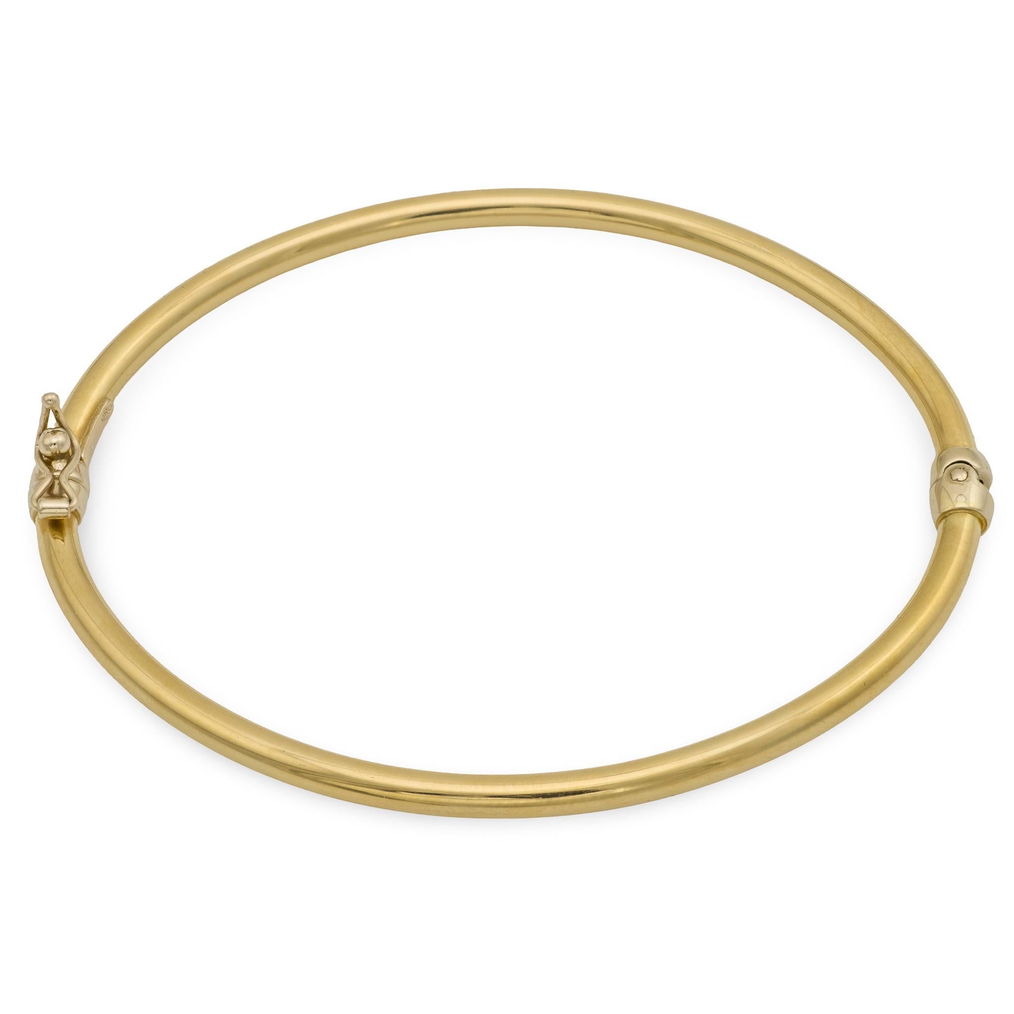 Bracelet vintage en or jaune 18k en vente 1