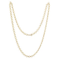 Vintage 18k Yellow Gold Chain