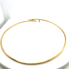 Collana d'epoca in oro giallo 18k