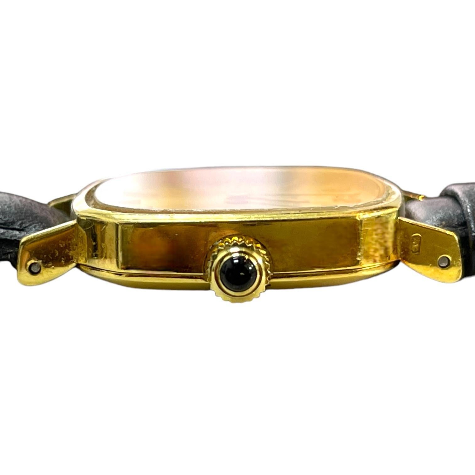 girard perregaux 18k gold watch vintage