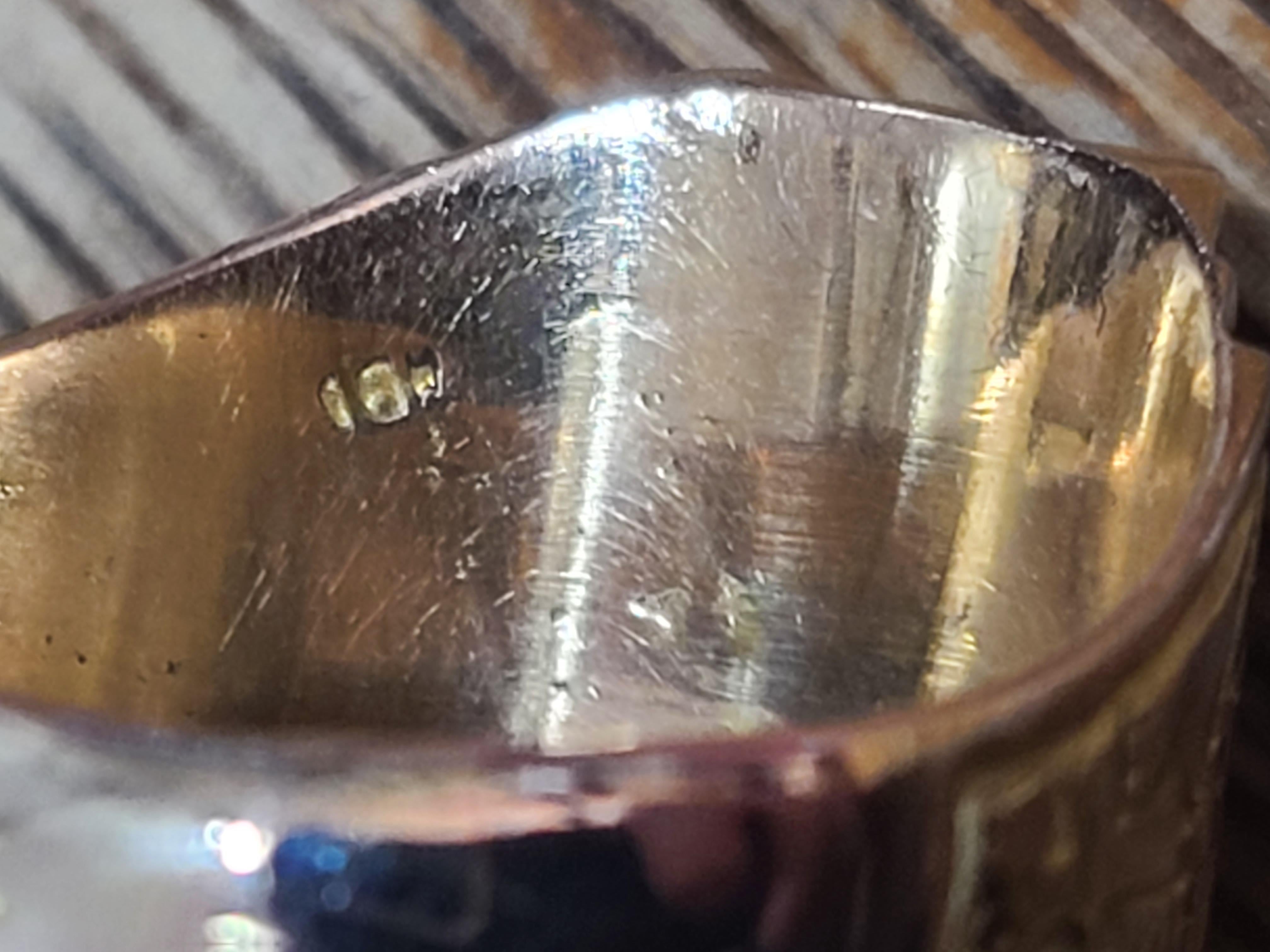 Vintage 18k Yellow Gold Inca-Inspired Ring 3