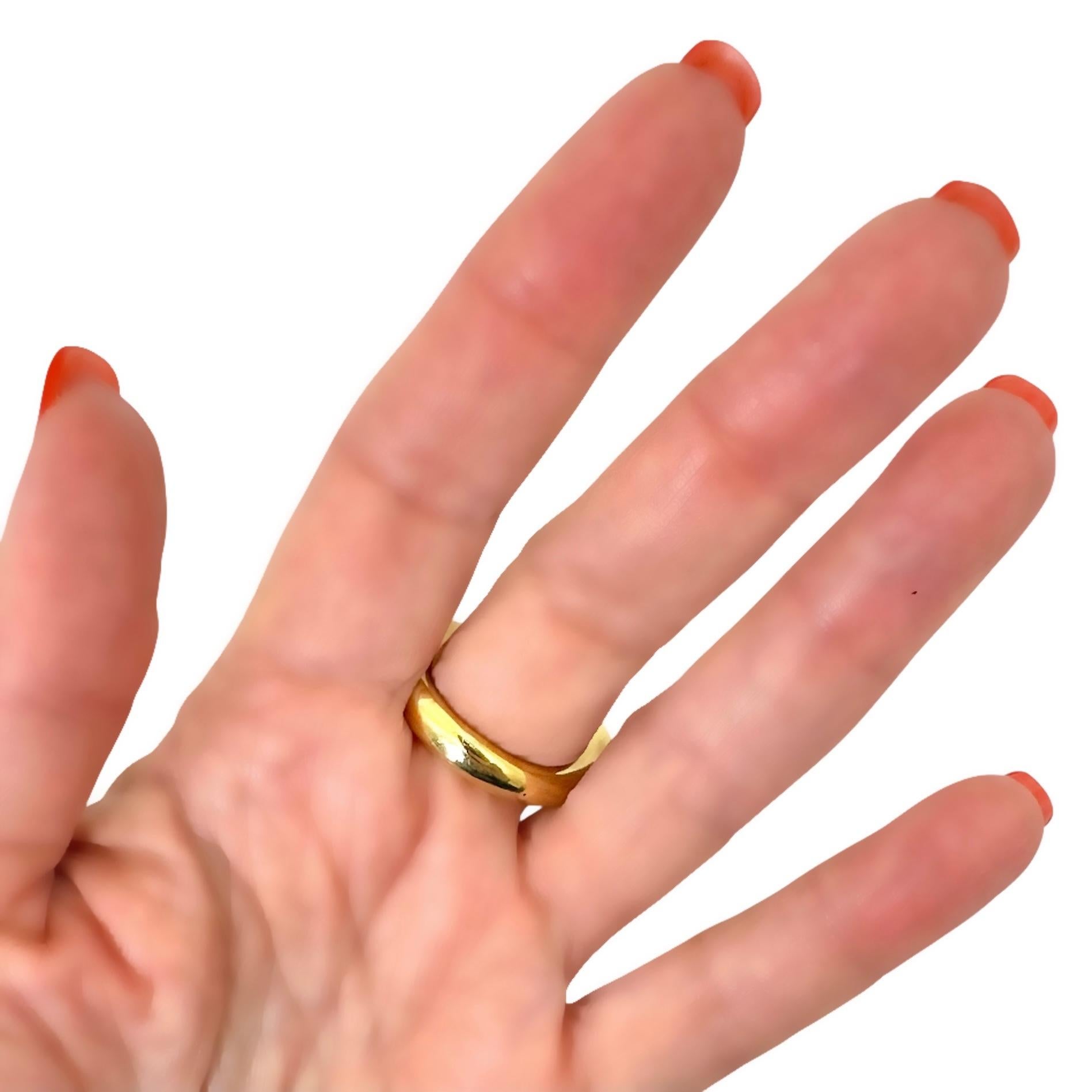 Anello d'epoca in oro giallo 18 carati Lalaounis Split Front con doppio motivo a cornucopia in vendita 11