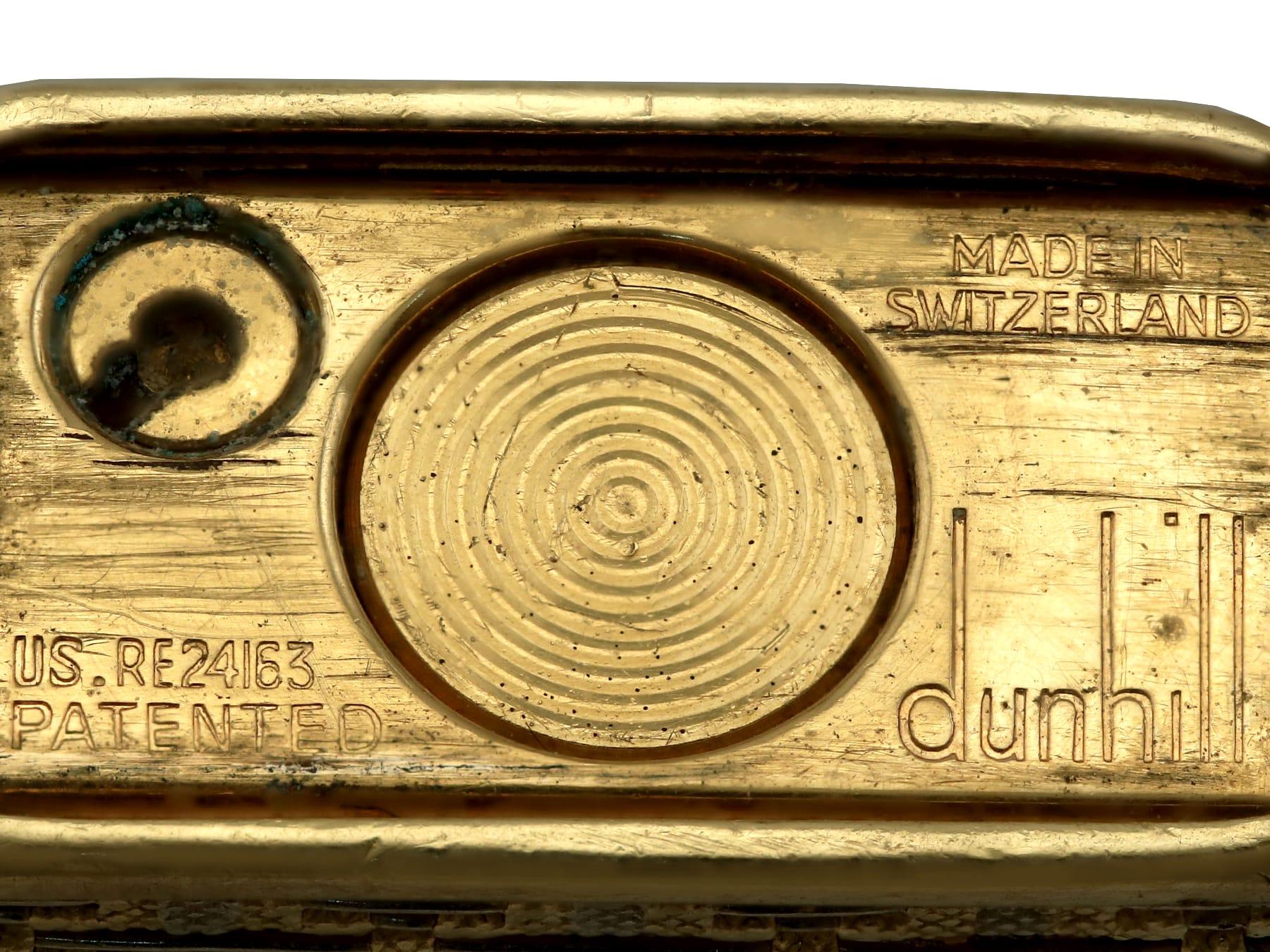 Vintage 18k Yellow Gold Lighter Circa 1970 en vente 9