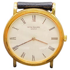 Vintage 18k Yellow Gold Patek Philippe Calatrava Watch