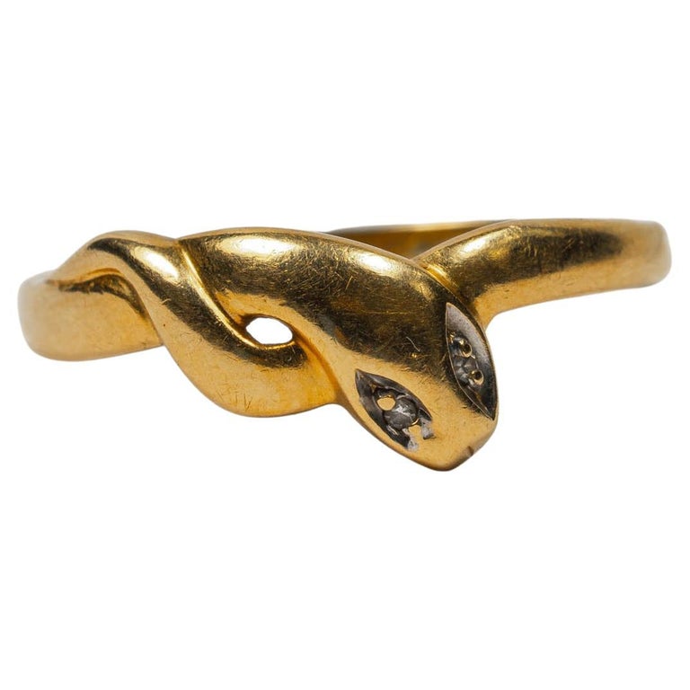 Bilbao - Diamant Schwarz Gelbgoldring Bilbao - (Gelbgold 750) Ring