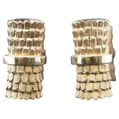Vintage 18K Yellow Gold Tiffany & Co. Cufflinks