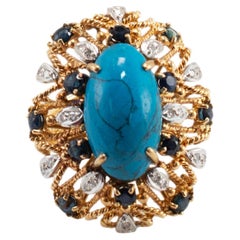 Sapphire Cocktail Rings