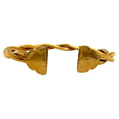 Goldmanschetten-Armbänder