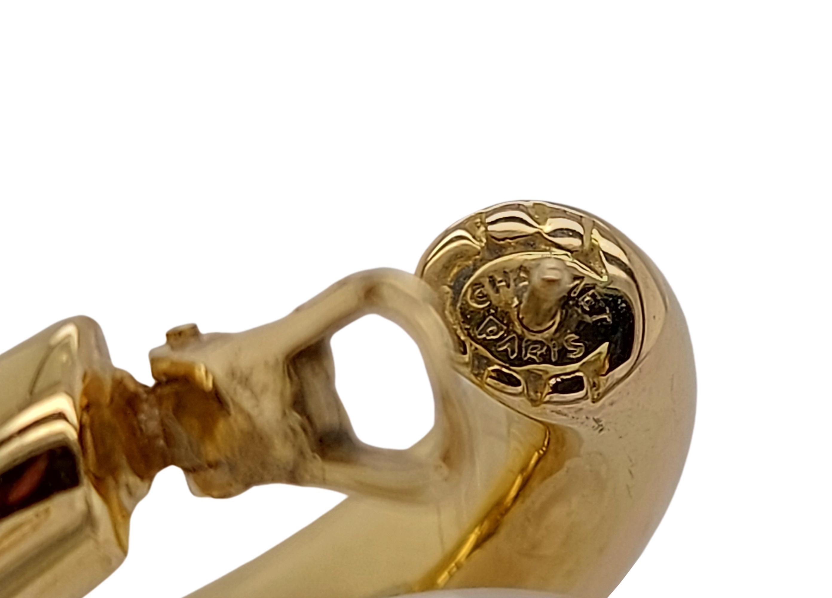 Chaumet Paris: 18 Karat Gelbgold Creolen 6