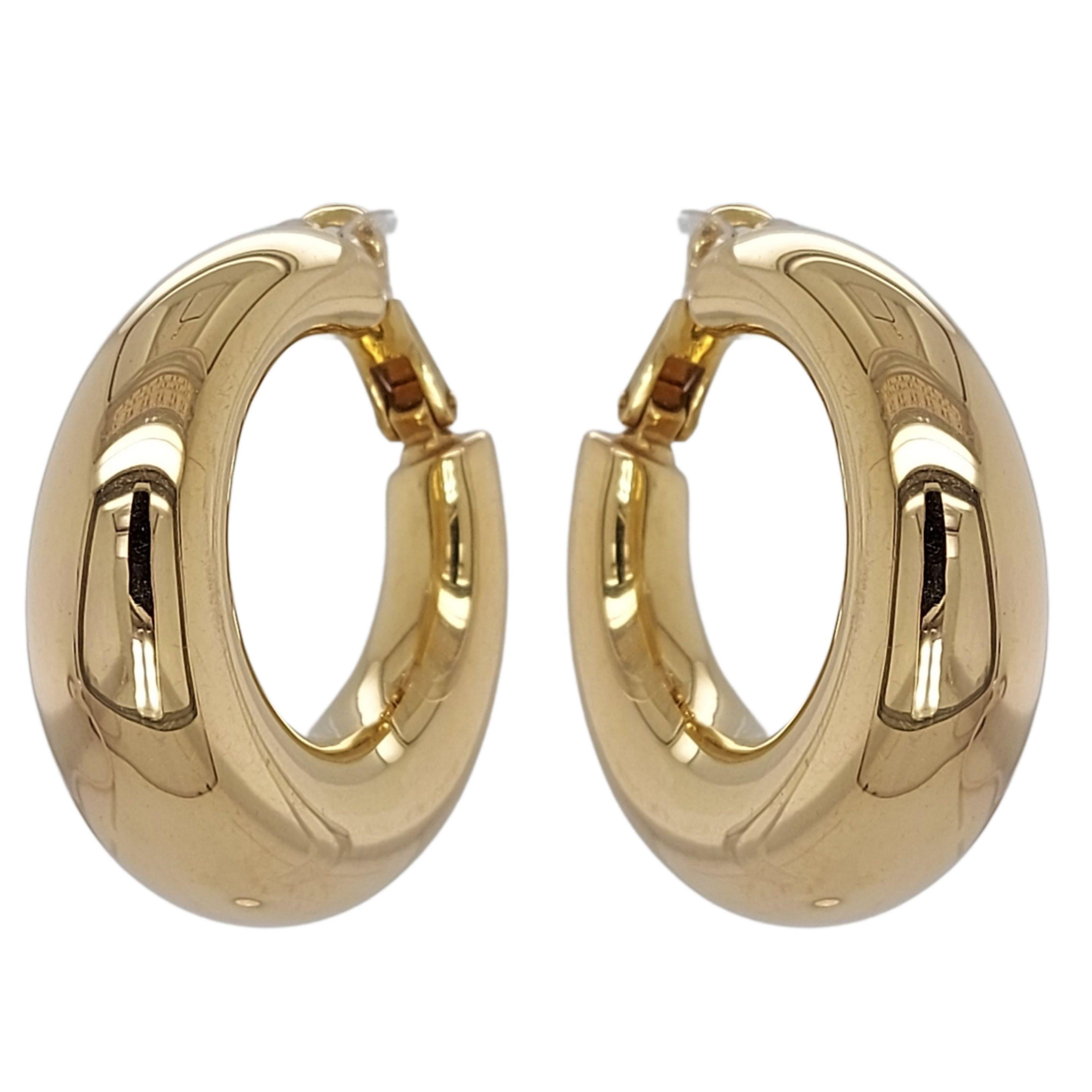 Chaumet Paris: 18 Karat Gelbgold Creolen (Kunsthandwerker*in)