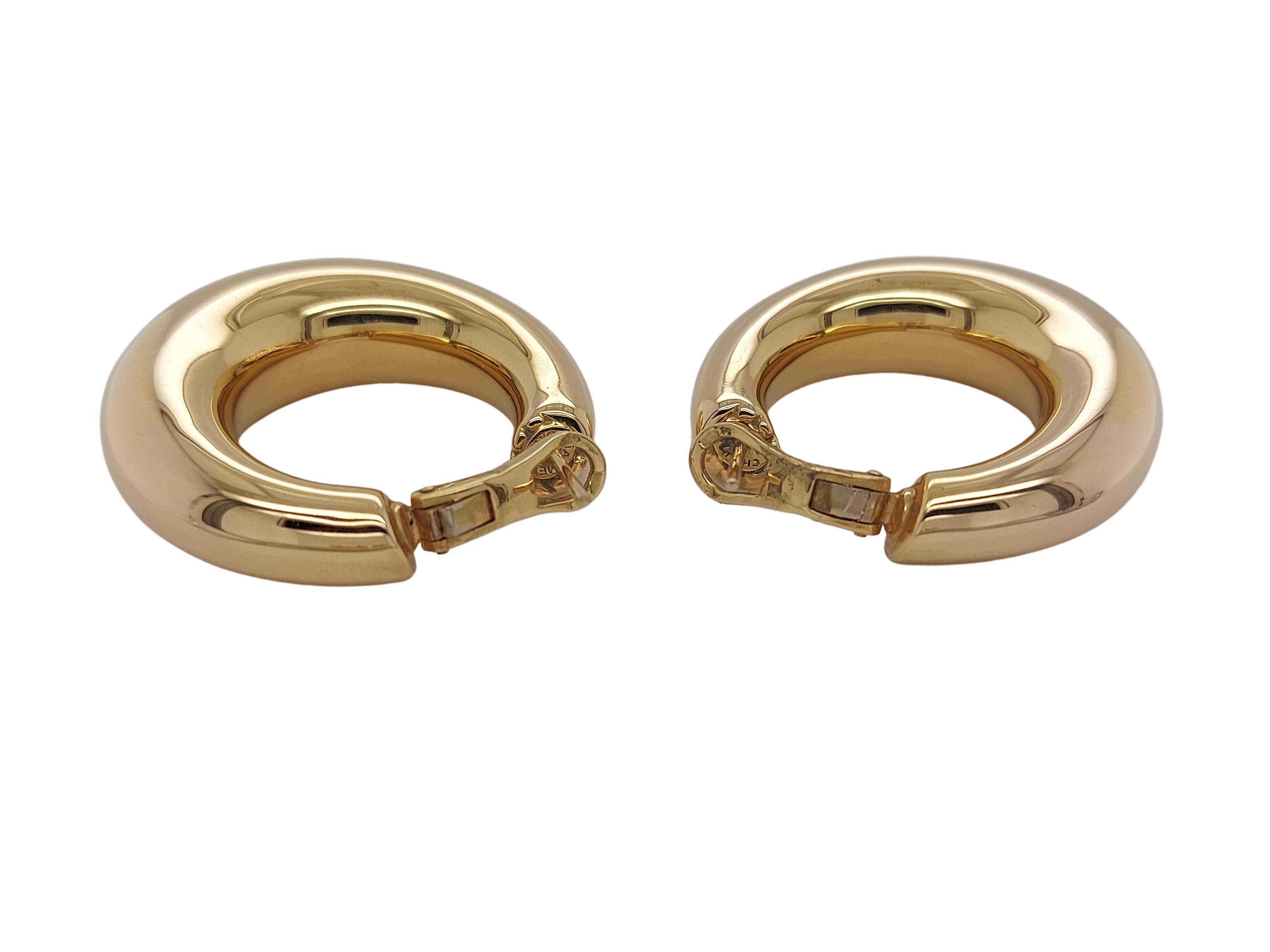 Chaumet Paris: 18 Karat Gelbgold Creolen 2