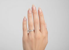 Vintage 18kt yellow Gold Diamonds Eternity Band