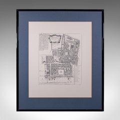 Vintage 18th Century Street Map, London, St James's Westminster, Cartography