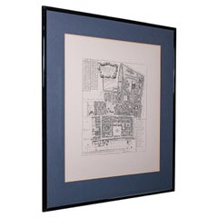 Vintage 18th Century Street Map, London, St James's Westminster, Cartography