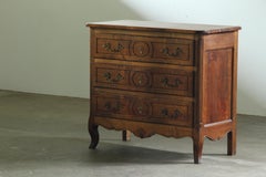 Vintage 18th century Walnut Commode, French Provençal, French Louis XVI Period