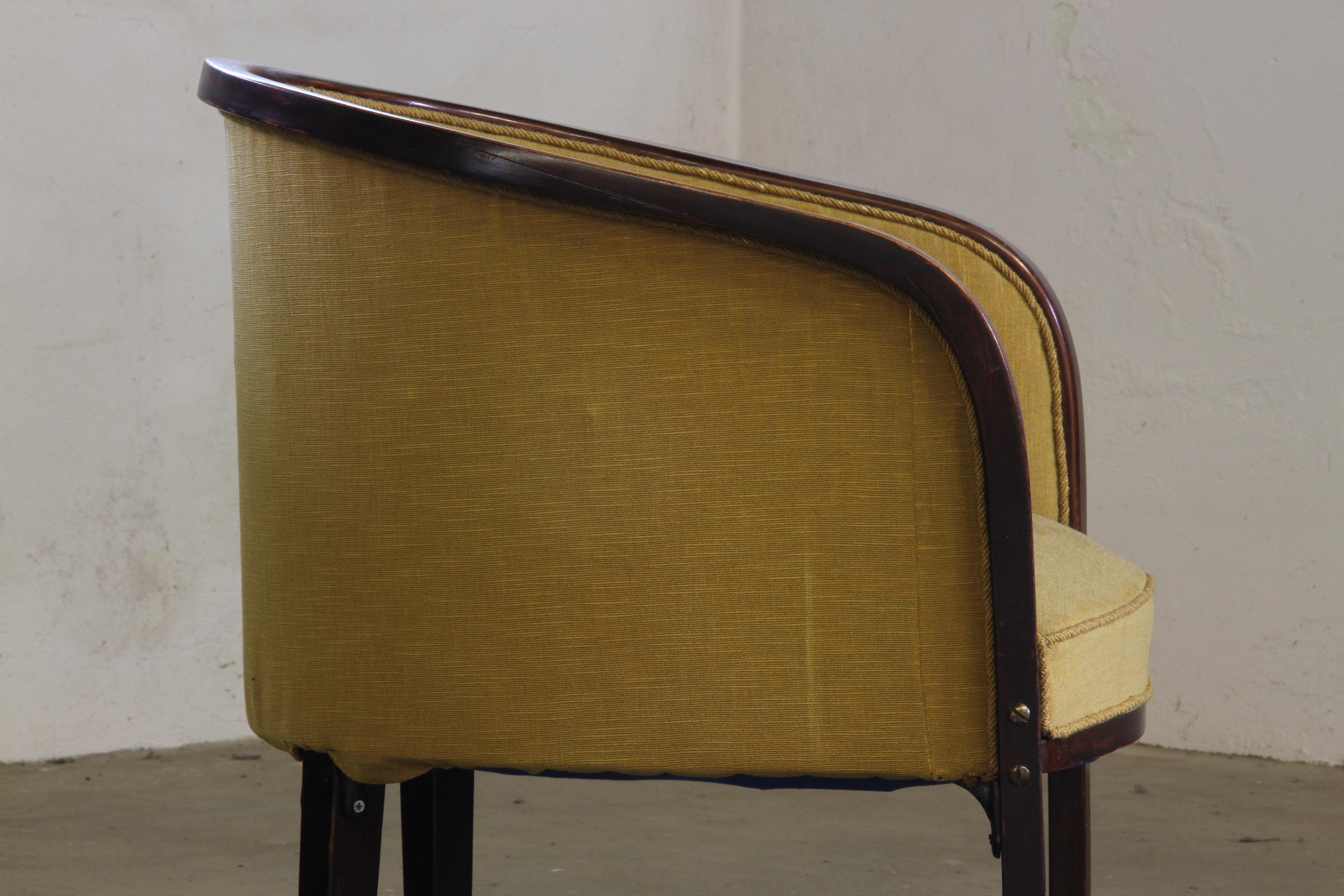 Sedie da salotto Josef Hoffmann d'epoca del 1910, in stile Gatsy in vendita 13