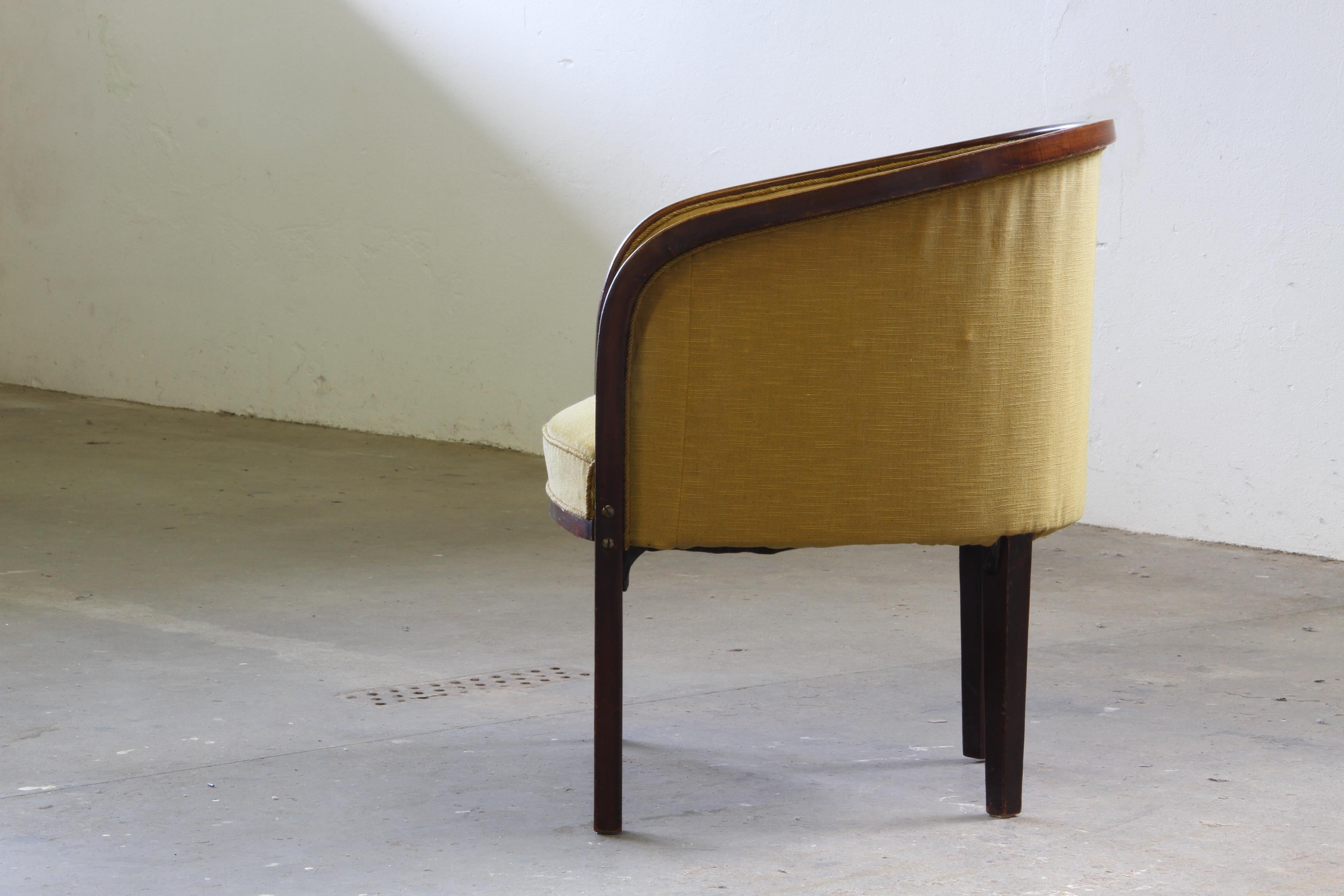Sedie da salotto Josef Hoffmann d'epoca del 1910, in stile Gatsy In condizioni buone in vendita a Store Heddinge, DK