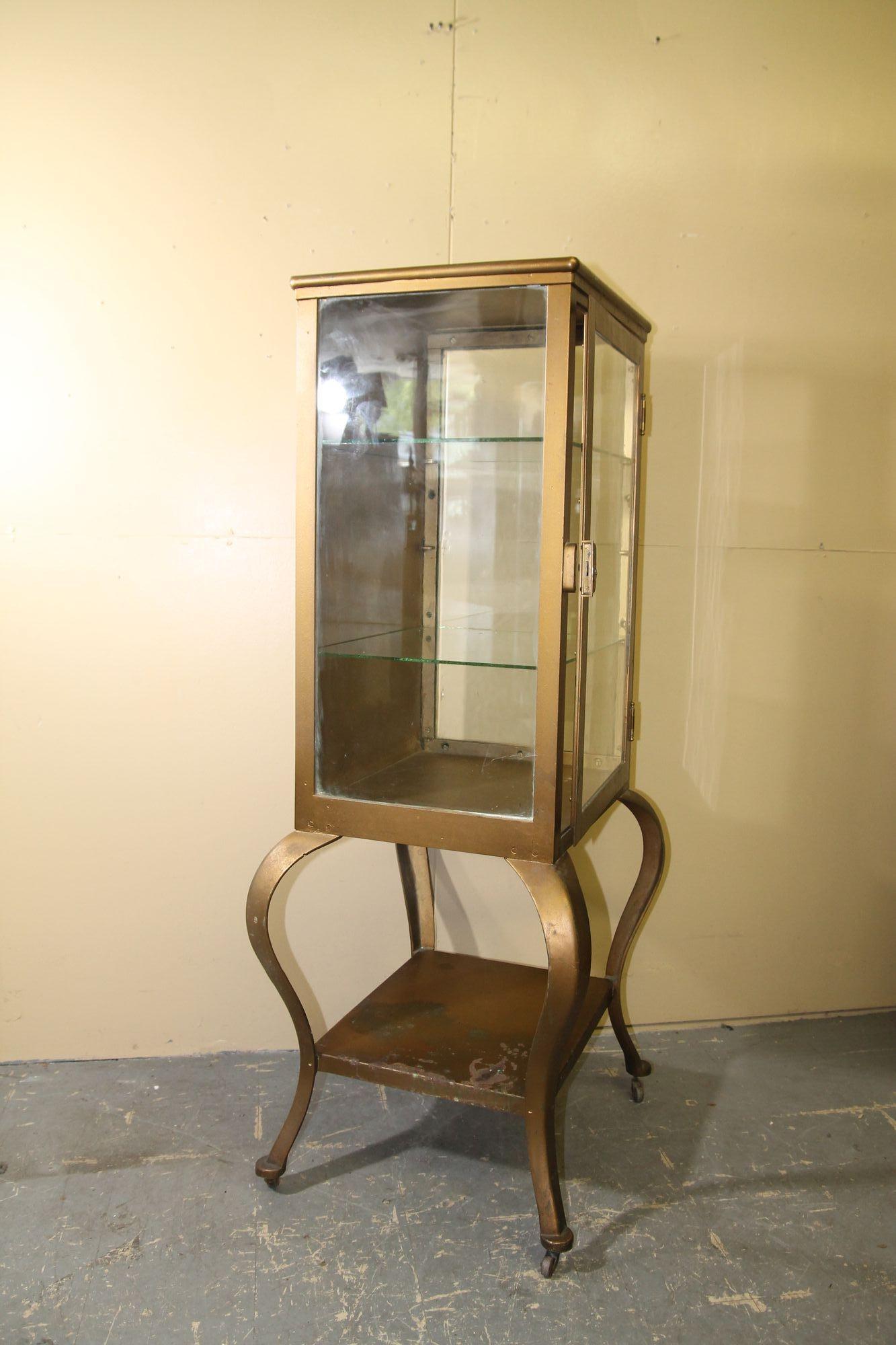 Early 20th Century Vintage 1910's Medical Cabinet For Sale